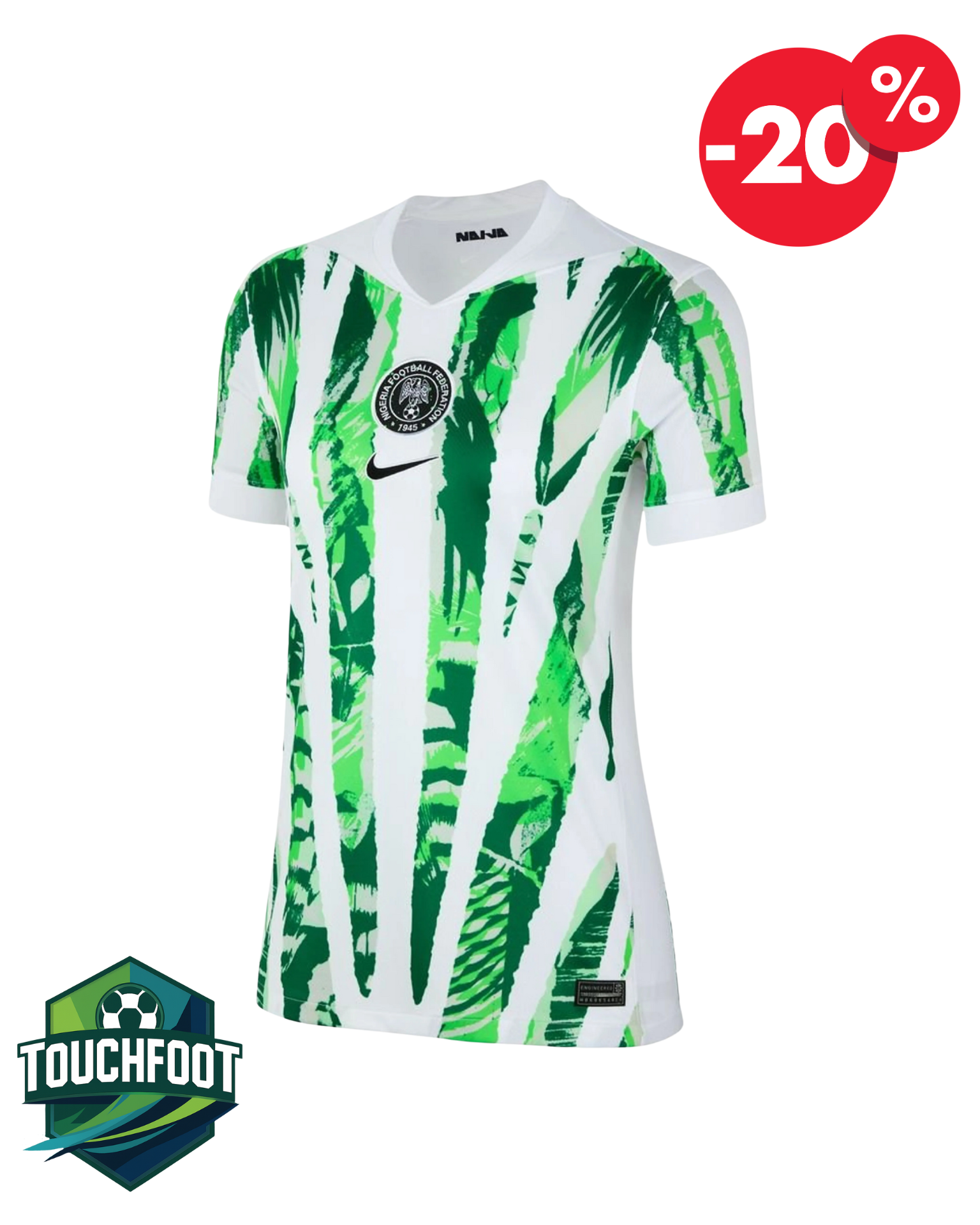 Maillot NIGERIA Domicile 2025/2026 - Blanc
