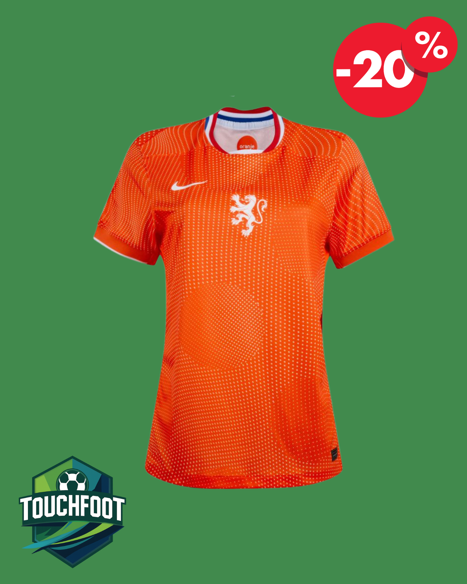 Maillot Pays Bas  Domicile 2025/2026 - Orange