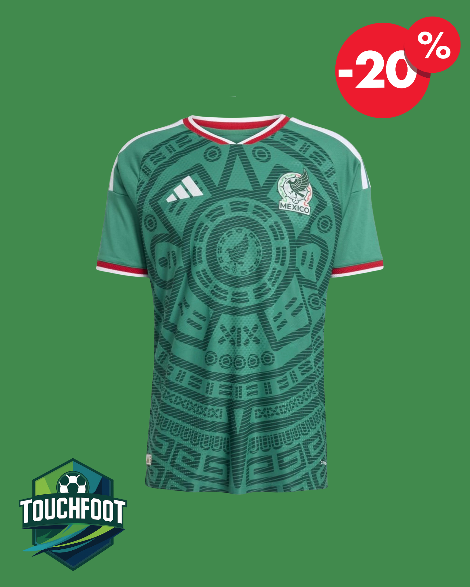 Maillot Mexique  Domicile 2025/2026 - Vert