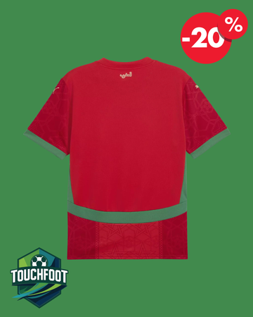Maillot MAROC Domicile 2025/2026 - ROUGE