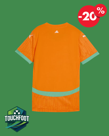 Maillot COTE D'IVOIRE Domicile 2025/2026 - ORANGE